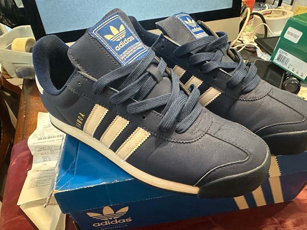 Adidas Samoa Navy White Sneakers